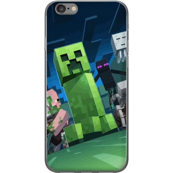 Apple iPhone 6 Gennemsigtig cover MineCraft