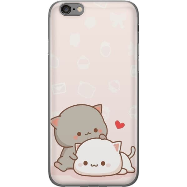Apple iPhone 6 Gjennomsiktig deksel Kawaii