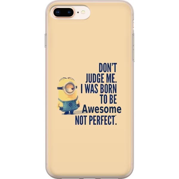 Apple iPhone 8 Plus Gennemsigtig cover Minions