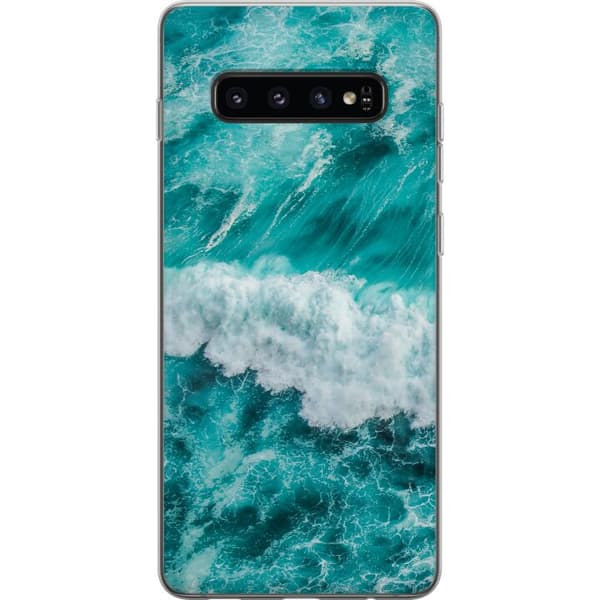 Samsung Galaxy S10 Gjennomsiktig deksel Hav