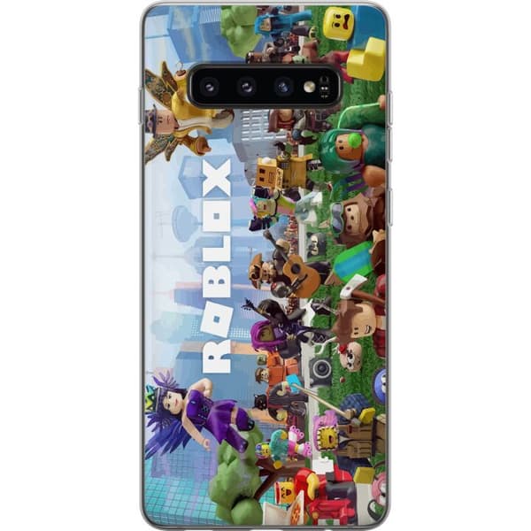 Samsung Galaxy S10 Genomskinligt Skal Roblox