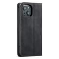Miniatyrbillede 9 af 10: CASEME Retro tegnebog taske til iPhone 13 - sort