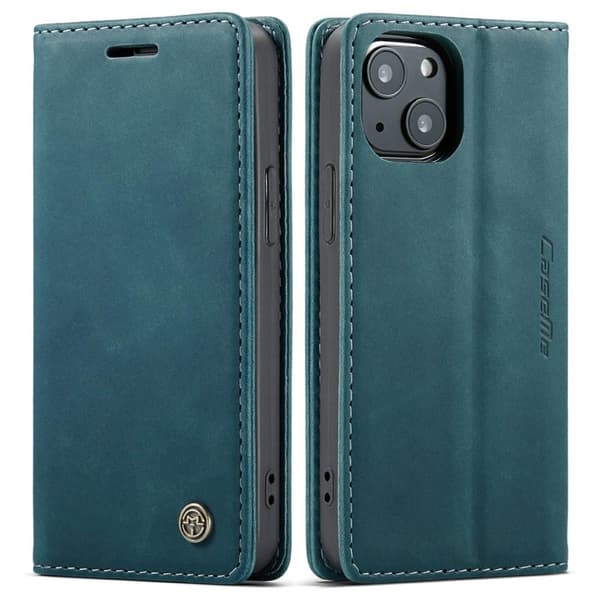 CASEME Lommebok-deksel iPhone 13 - Blå