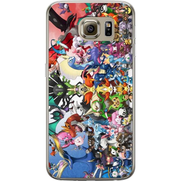 Samsung Galaxy S6 Gennemsigtig cover Pokemon