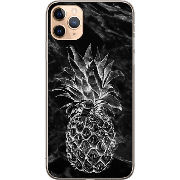 Apple iPhone 11 Pro Max Genomskinligt Skal Ananas