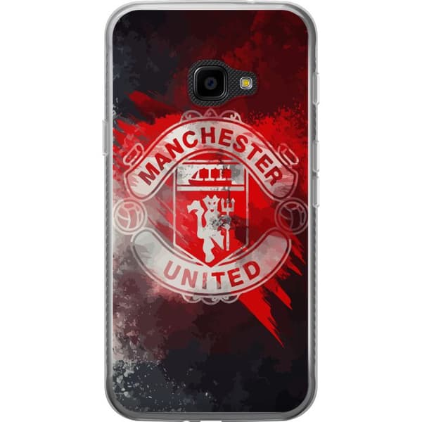 Samsung Galaxy Xcover 4 Gennemsigtig cover Manchester United FC