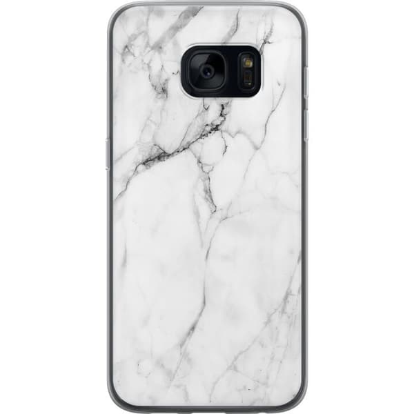 Samsung Galaxy S7 Gjennomsiktig deksel Marmor