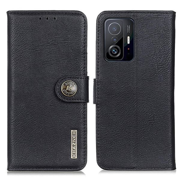 Xiaomi 11T / 11T Pro KHAZNEH Plånboksfodral - Svart