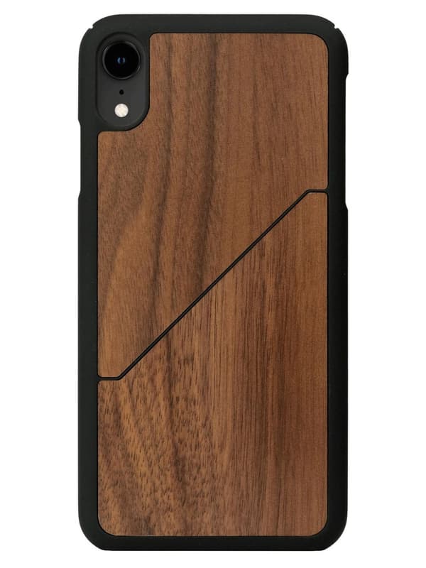 iPhone XS Max Skal Walnut Split iPhone XR