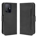 Miniatyrbillede 1 af 8: Wallet Stand Flip Phone Case til Xiaomi 11T Pro/11T - Sort