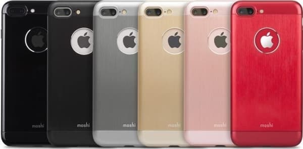 Moshi armour, Rund (shell case), Apple, iPhone 7 Plus, Rød