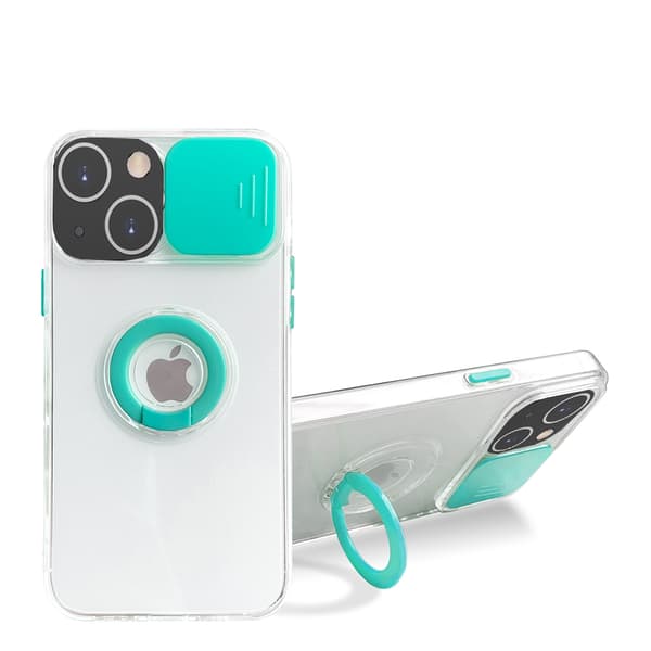 iPhone 13 Mini - Kraftfullt Skyddande Skal (FLOVEME) Mynta Mint