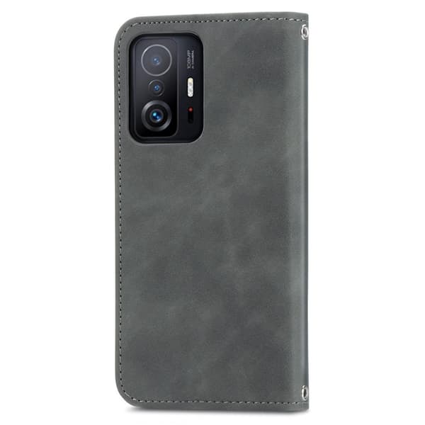 Vintage tegnebog taske til Xiaomi 11T Pro/Xiaomi 11T - Grå