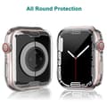 Miniatyrbild 6 av 7: Skyddande Transparant Skal TPU för Apple Watch Series 7 41mm