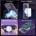 Phonet Mobilskal iPhone 13 Pro - MagSafe Transparent