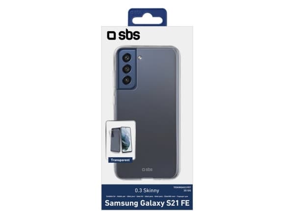 SBS TESKINSAS21FET, Etui, Samsung, Samsung - Galaxy S21 FE, 16,3 cm (6.41"), Gjennomsiktig