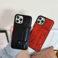 Pikkukuva 1 / 2: iPhone 13, 13 Pro, 13 Pro Max lompakkosuoja musta aitoa nahkaa