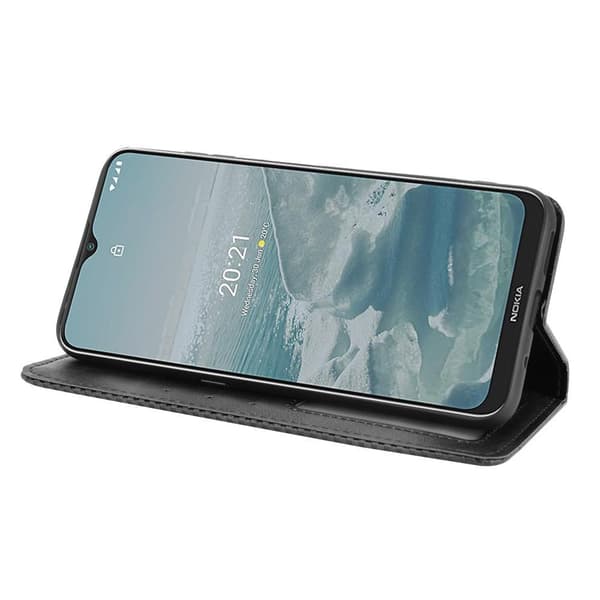 Nokia G10/G20 Pung Stand Flip Telefonetui - Sort