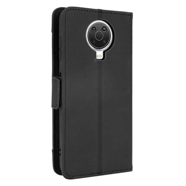 Wallet Stand Flip-telefonetui til Nokia G10/Nokia G20 - Sort