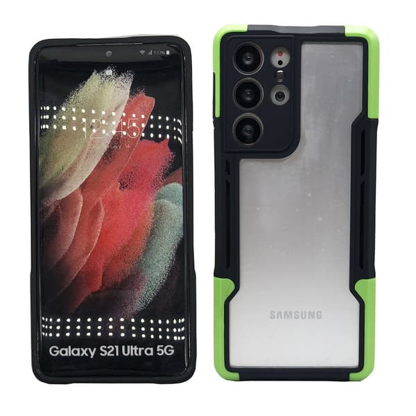 Samsung Galaxy S21 Ultra - Stilsäkert Skyddande Skal