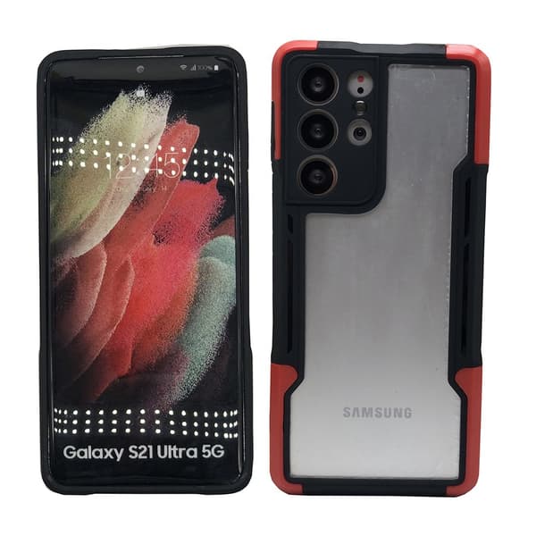 Samsung Galaxy S21 Ultra - Stilsäkert Skyddande Skal