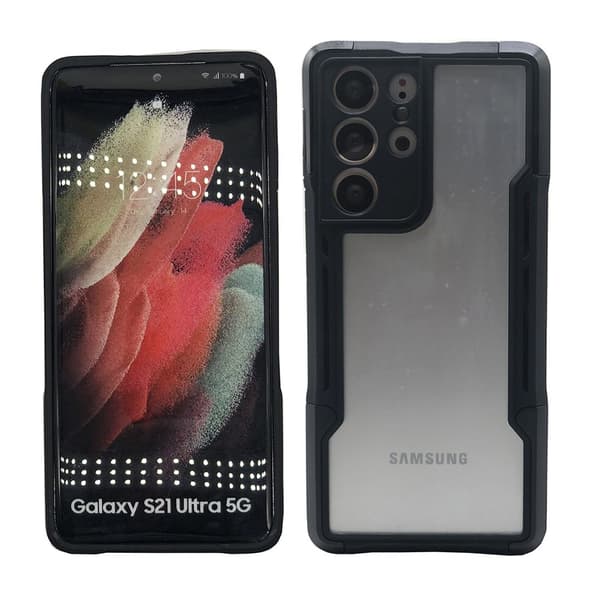 Samsung Galaxy S21 Ultra - Stilsäkert Skyddande Skal