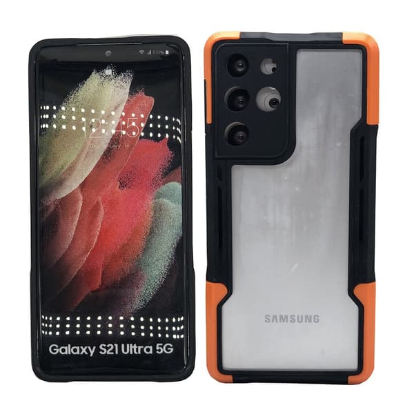 Samsung Galaxy S21 Ultra - Stilsäkert Skyddande Skal
