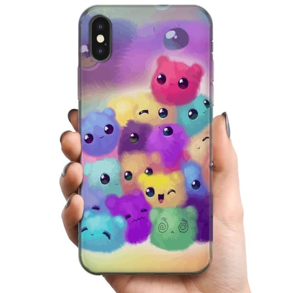 Apple iPhone X TPU Mobildeksel Enhörning