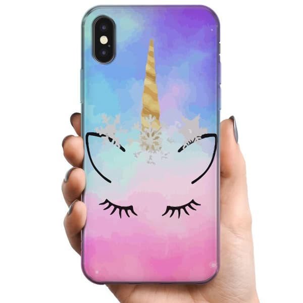 Apple iPhone X TPU Mobilskal Unicorn Enhörning