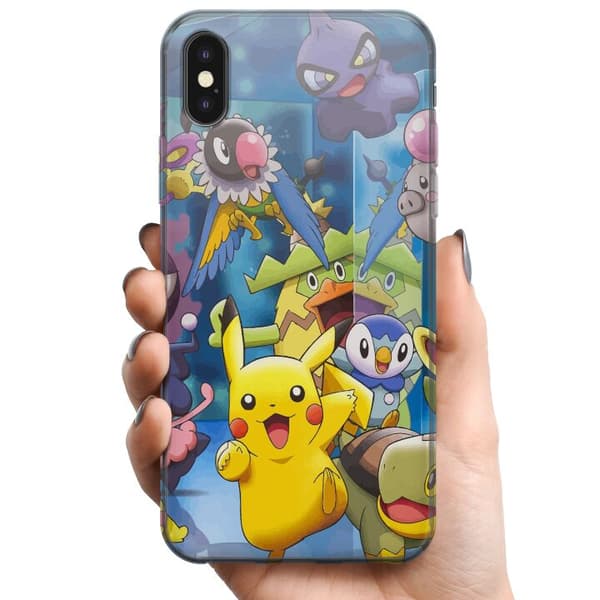 Apple iPhone X TPU Mobildeksel Pokemon