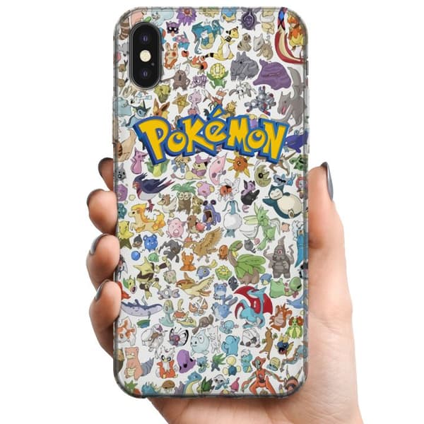 Apple iPhone X TPU Mobildeksel Pokemon