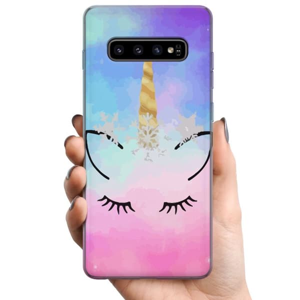 Samsung Galaxy S10 TPU Matkapuhelimen kuori Enkeli