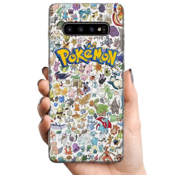 Samsung Galaxy S10 TPU Mobildeksel Pokemon