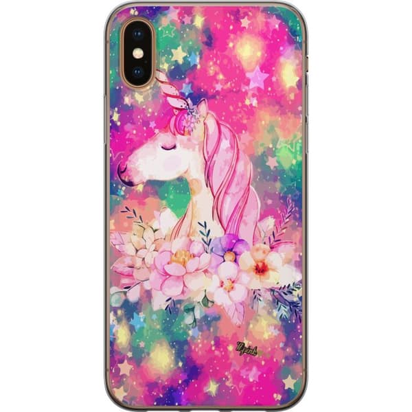 Apple iPhone X Deksel / Mobildeksel - Enhörning