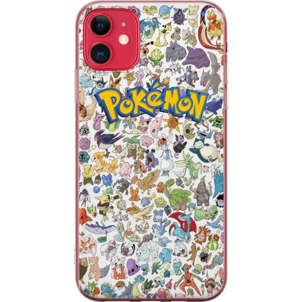 Apple iPhone 11 Gjennomsiktig deksel Pokemon