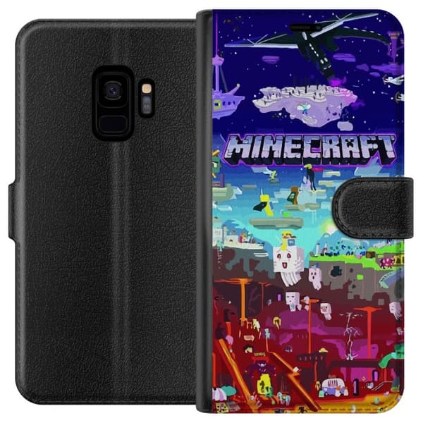 Samsung Galaxy S9 Tegnebogsetui Minecraft