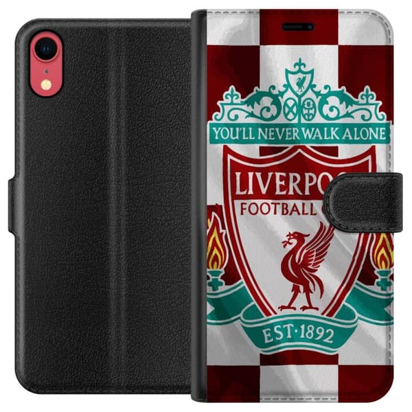 Apple iPhone XR Lompakkokotelo Liverpool FC