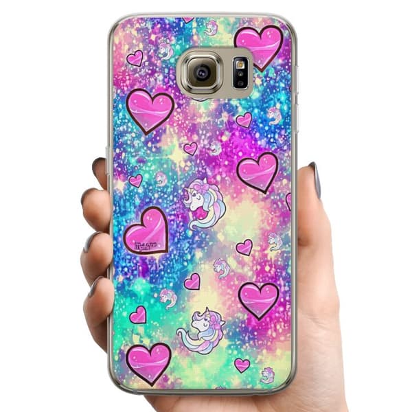 Samsung Galaxy S6 TPU Mobilcover Enhörning