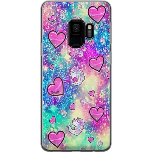 Samsung Galaxy S9 Gennemsigtig cover Enhörning