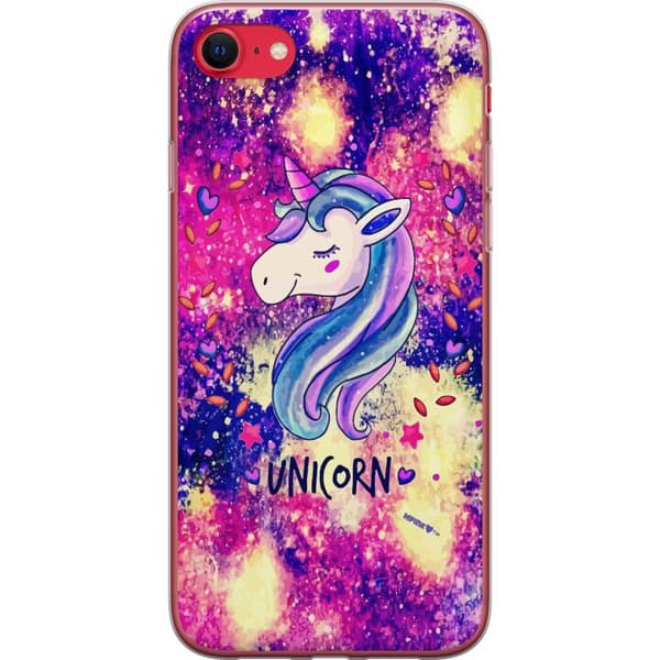 Apple iPhone 7 Cover / Mobilcover - Enhjørning