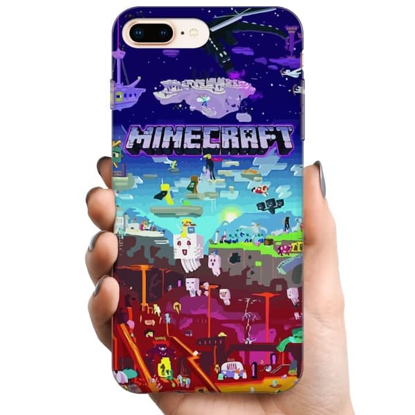 Apple iPhone 7 Plus TPU Matkapuhelimen kuori Minecraft