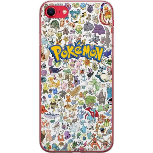 Apple iPhone 8 Gjennomsiktig deksel Pokemon