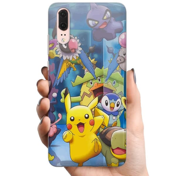 Huawei P20 TPU Matkapuhelimen kuori Pokemon