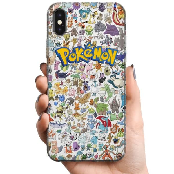 Apple iPhone XS Max TPU Mobildeksel Pokemon