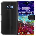 Miniatyrbillede 1 af 3: Samsung Galaxy S8 Tegnebogsetui Minecraft