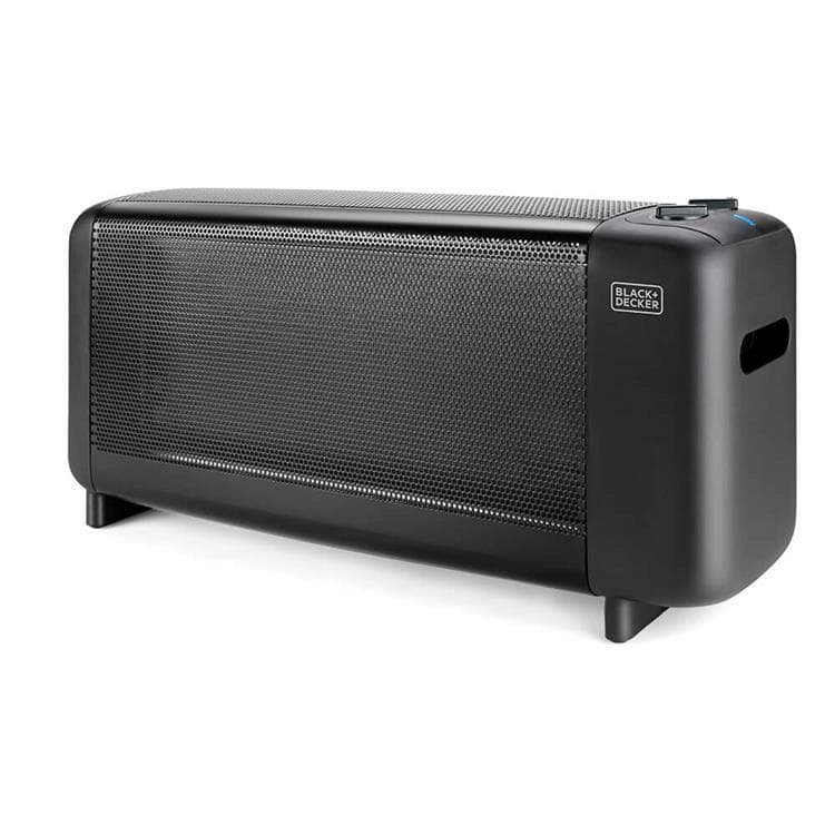 BLACK & DECKER Mica-Värmare 1500W - Svart