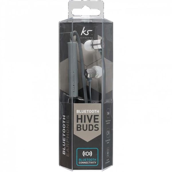 KITSOUND Hörlurar Hive Gunmetal In-Ear Trådlös Mic - Grå