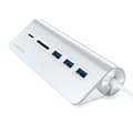 Miniatyrbild 3 av 6: Satechi USB-C Aluminum USB-hub & Minneskortläsare - Silver