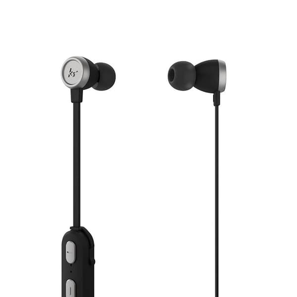 KITSOUND Hörlurar Hudson Sport In-Ear Trådlös - Silver