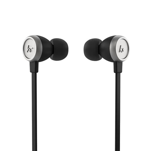 KITSOUND Hörlurar Hudson Sport In-Ear Trådlös - Silver